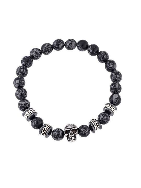 Senza Herren Armband Obsidian