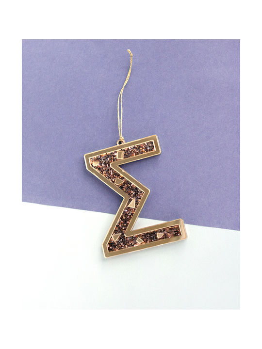 Lifelikes Charm Decorative Letter Charm Gold