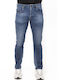 Elton M 123 Men's Jeans Pants Elastic Blue