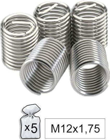 JBM 52021 Gewindereparatur Μ12x1,75 Set 5Stück
