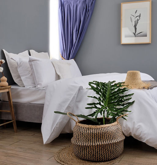 Cokitex City Hotel Sheet White Semi-Double 185x300cm Cotton