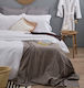 Cokitex Cozy 2 Hotel Sheet White Queen Size 245x280cm 1pcs