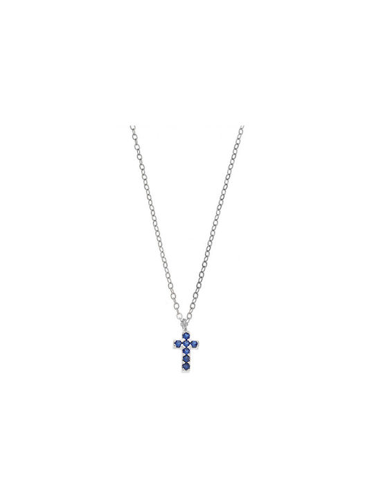 Senza Women's Cross Double Sided from Silver wi...