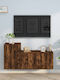 Wohnzimmer TV-Einheit Smoky Oak L80xB34.5xH40cm