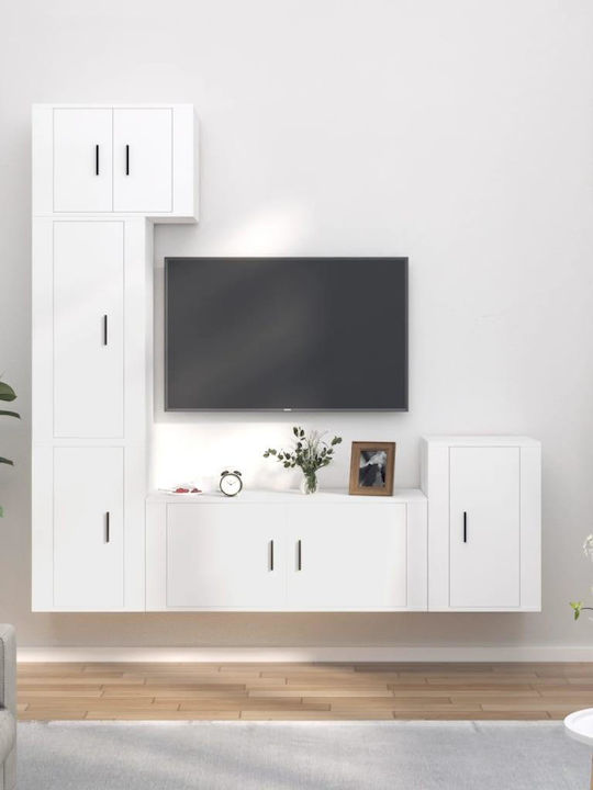 Living Room TV Unit White L40xW34.5xH60cm