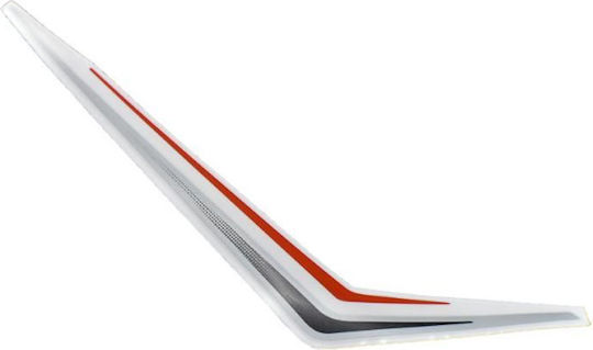 Benelli Dekorative Aufkleber BN 302 17'-22' LINKES ORIGINAL Weiß