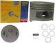 Aspira Motorcycle Piston 51mm for Yamaha Crypton / Crypton R