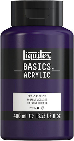 Liquitex Basics Acrylic Paint Set 186 Purple Dioxazine 400ml 1Stück
