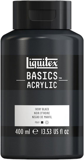 Liquitex Basics Ακρυλικό Χρώμα Ζωγραφικής 244 Ivory Black 400ml