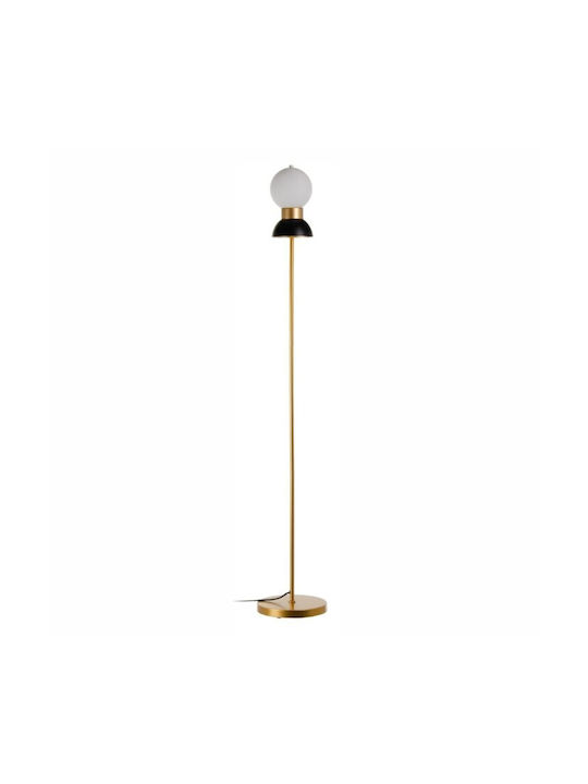 BigBuy Floor Lamp H158xW24.5cm. with Socket for Bulb G9 Black