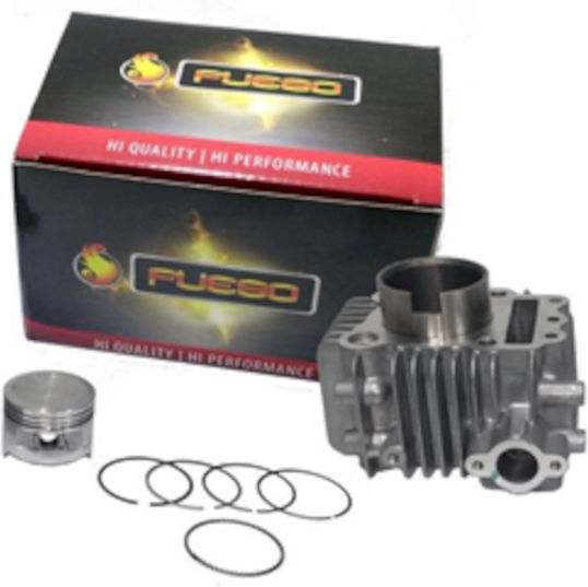 Fuego Racing Motorcycle Pistons & Cylinders Set 53mm for Kawasaki ZX 130 for Modenas X-CITE
