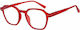 Kost Eyewear RG-320 Γυναικεία Γυαλιά Πρεσβυωπίας +2.00 σε Κόκκινο χρώμα