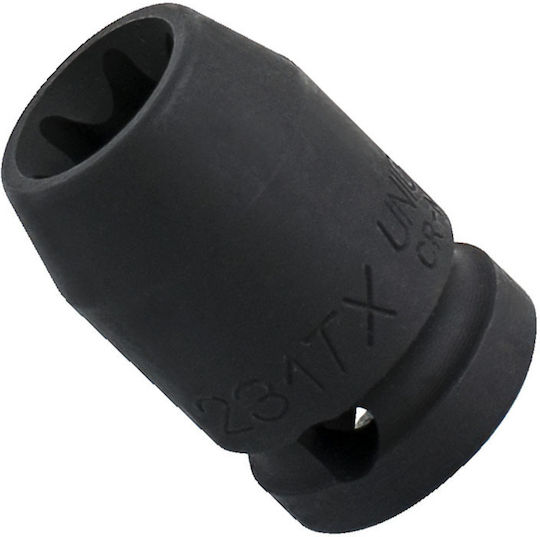 Unior Nuss Torx mit Vierkant-Antrieb 1/2" Größe E16 1Stück
