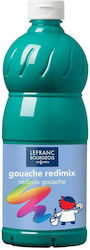 Lefranc Bourgeois Redimix Gouache Τέμπερα 529 Viridian Green 1000ml Lefranc Bourgeois Redimix Gouache Τέμπερα 529 Viridian Green 1000ml
