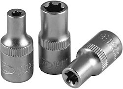JBM Καρυδάκι Torx με Καρέ Υποδοχής 1/4" Μέγεθος E4