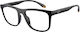 Armani Exchange Kunststoff Brillenrahmen Schwar...
