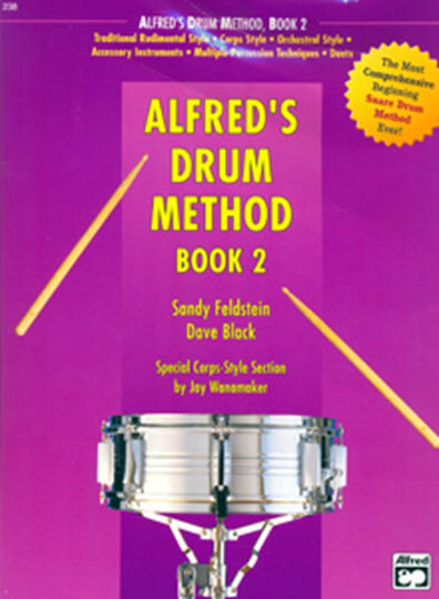 Alfred Music Publishing Drum Method Book 2 Learning Method for Drums