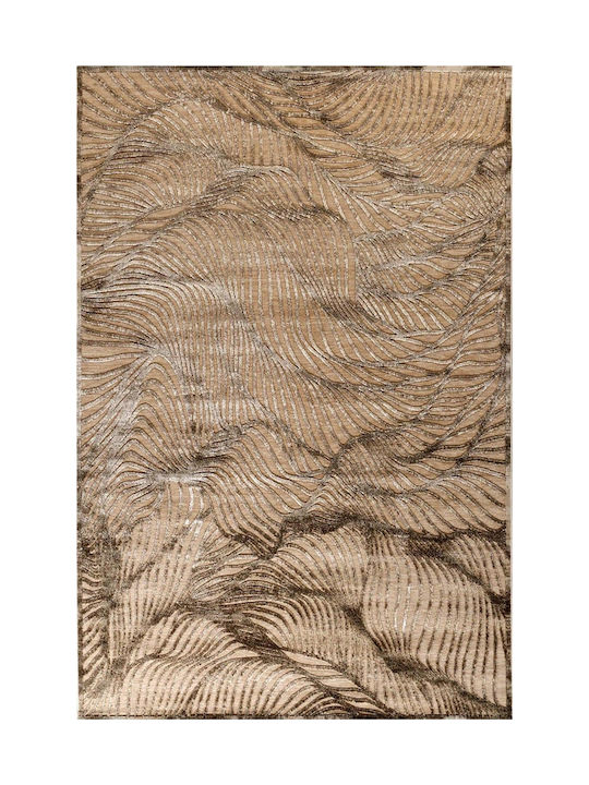 Tzikas Carpets 61072-770 Harmony Χαλί Ορθογώνιο Καλοκαιρινό Καφέ