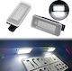 Cautex Φώτα Πινακίδας Led 12V για Renault Scenic Dacia Duster 2010 2τμχ