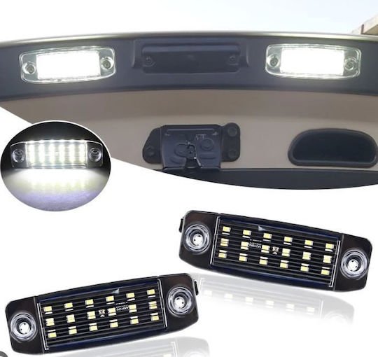 Cautex Lumini pentru plăcuțele de înmatriculare Lumini LED 12V pentru Hyundai Kona / i40 Kia Sportage 2buc