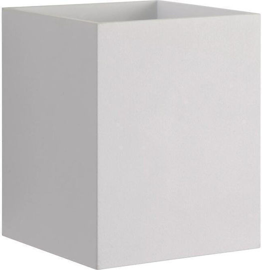 Geyer Modern Leuchte Wand mit Fassung G9 Weiß 10x10x8.2cm