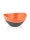 Qlux Qlux Plastic Salad Bowl Orange 27x25x11cm