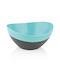 Qlux Qlux Plastic Salad Bowl Blue 27x25x11cm
