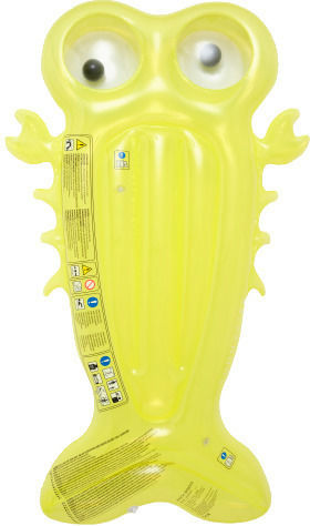 Sunnylife Luxe Sonny The Sea Creature Citrus Παιδικό Φουσκωτό Στρώμα Θαλάσσης Κίτρινο 178x110cm