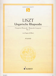 Schott Sohne Franz Liszt Hungarian Rhapsody No 2 Εκδόσεις Schott ED06414