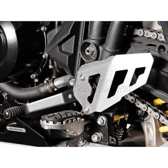 SW-Motech Motorcycle Swingarm Protectors Honda XR Triumph Tiger 800 Yamaha XC Silver