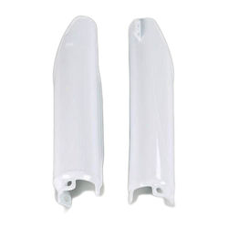 UFO Motorcycle Fork Axle Protectors Honda CR 125 / CR 250 White