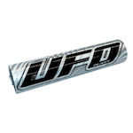 UFO Motorcycle Handlebar Pad Protector Silver