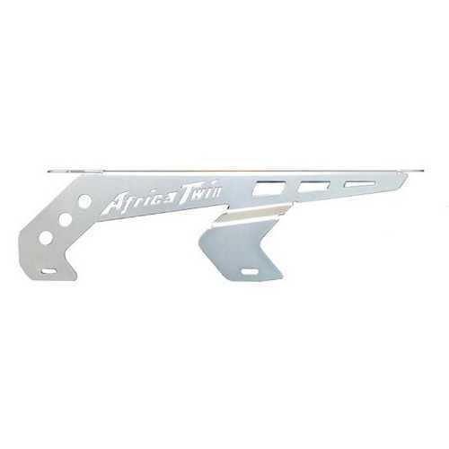 Moto Discovery Motorcycle Chain Guard Silver