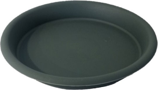 Cyclops Νo 306 ANTRACITIC Farfurie Pot Plastic Negru