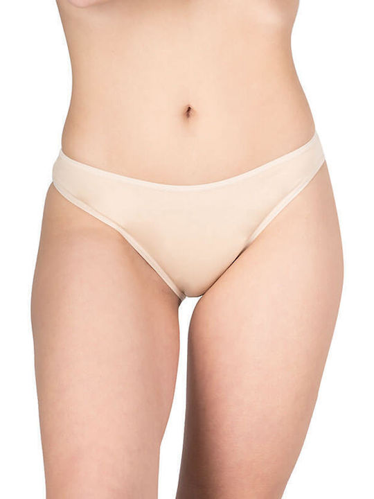 A.A UNDERWEAR Baumwolle Damen Slip Beige