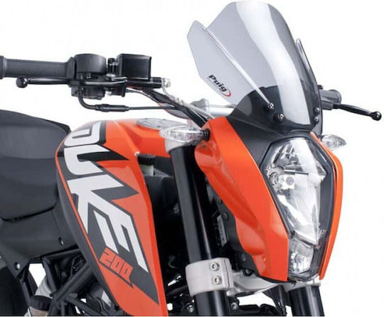 Puig Motorcycle Windshield & Windscreen Tinted Visor for KTM 125 Duke / DUKE 6275H