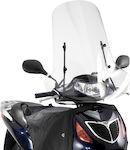 Givi Motorcycle Windshield & Windscreen Transparent Visor for Honda SH 125 186A