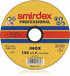 Smirdex 125x1mm Cutting Disc Metal Hole Diameter 125mm 1pcs