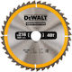 DEWALT Schneidscheibe Baumaterialien mit 40 Zähnen 216mm