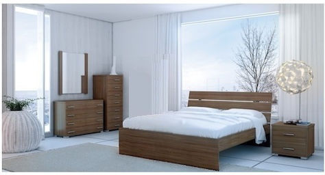 Set de Dormitor Nota Nuci 150x200buc 4buc