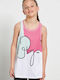 Kids' Shirt Sleeveless White