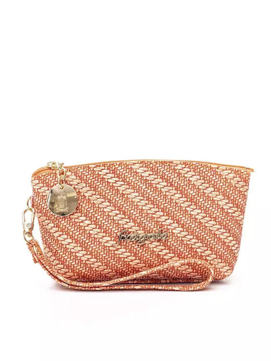 Fragola Γυναικείο Νεσεσέρ Orange Straw 16cm