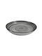 Chios Hellas Spacegrey Teller Suppe aus Porzellan Gray mit Durchmesser 23cm