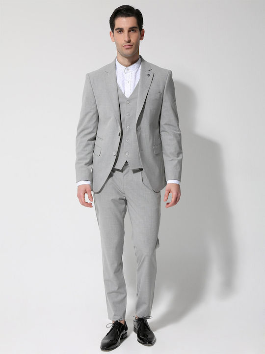 Gianni Men's Suit Jacket Slim Fit Gray