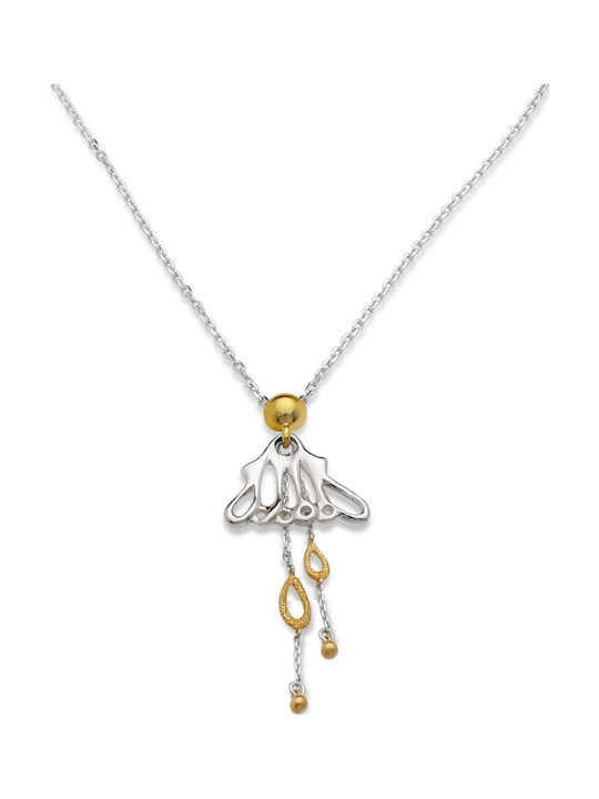 Folli Follie Winged Spirit Placat cu aur
