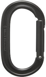 Black Diamond Oval Keylock Karabiner 1Stück