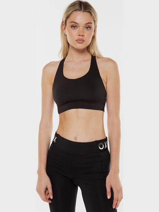 Bold Moves Women's Sports Bra with Light Padding Black