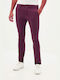 MEN'S TROUSERS BURGUNDY CELIO POBOBBY