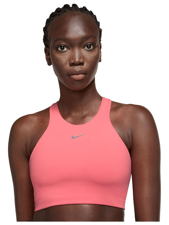 Nike Dri-Fit Damen Sport-BH Koralle