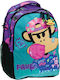 Back Me Up Bubble School Bag Backpack Elementary, Elementary Multicolored 30lt